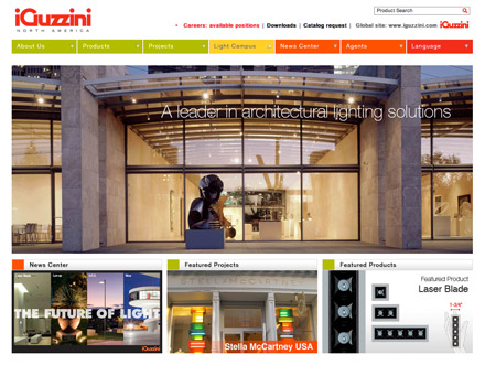 Site web: iGuzzini North America